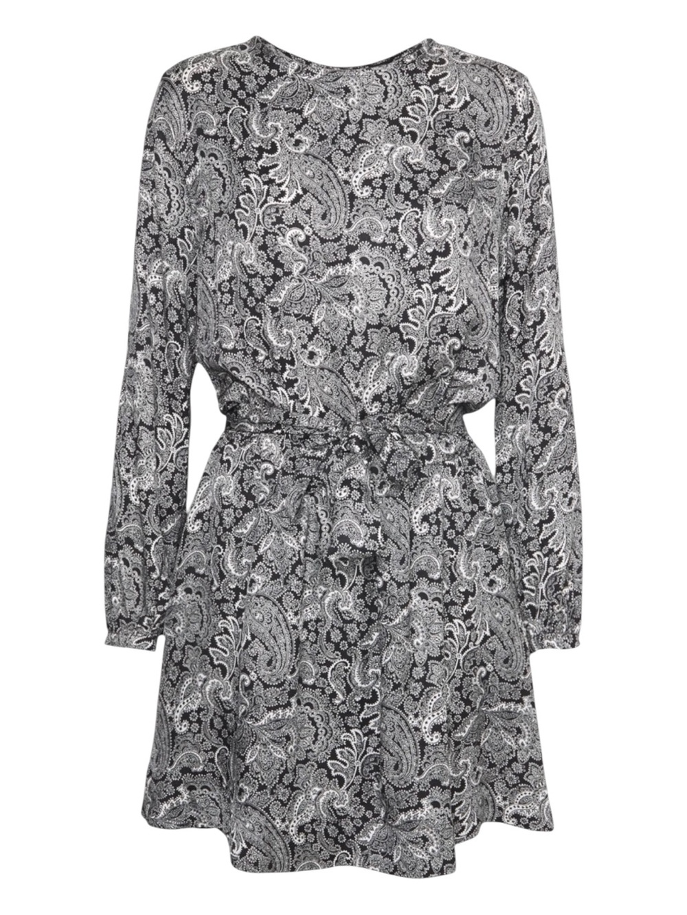 New with tags Kooples Paisley print mini dress in black and white.  Size 1 / S